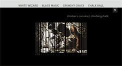 Desktop Screenshot of climbers-cocaine.com